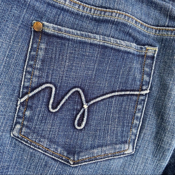 Mossimo Boot Cut Blue Jeans 8 Medium - Picture 7 of 8
